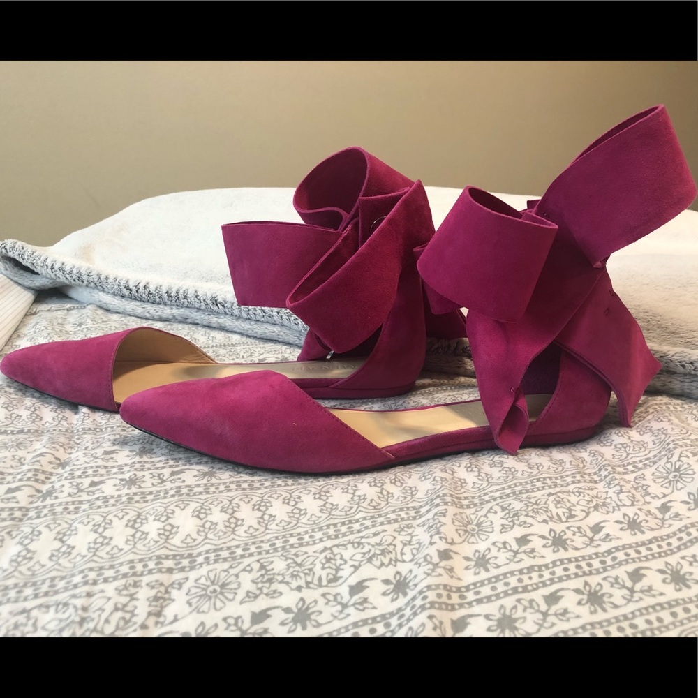 Aminah Abdul Jillil Pink Flats